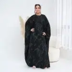 Abaya femme moderne : robe abaya luxe Dubaï, kimono, hijab et jilbab – Image 12